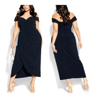 City Chic Ripple Love Dress